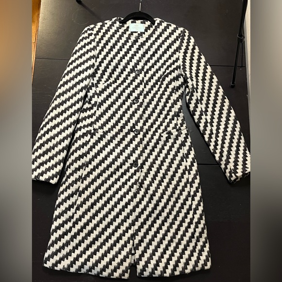 Wool and possibly mohair Tocca herringbone coat jacket blazer - Picture 9 of 11